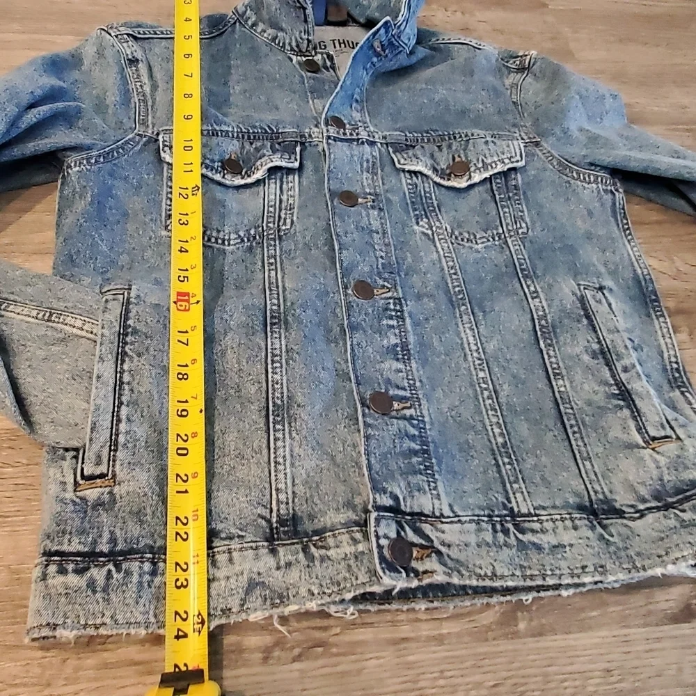 🏈NEW DISTRESSED JACKET - Picture 3 of 15